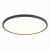 ST601.432.48 Светильник потолочный Черный LED 1*48W 3000K 4 320Lm Ra>90 120° IP20 D600xH27 180-240V - фото, цена