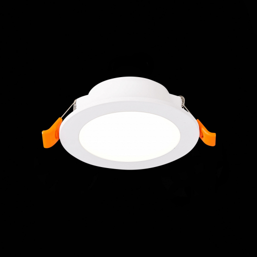 ST212.508.05 Св-к встр. Белый LED 1*5W 3000K/4000K/6000K 375Lm Ra80 110° IP20 D92xH30 220-240V - фото, цена