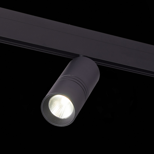 ST365.446.18 Магнитный трековый светильник Черный LED 1*18W 4000K 1 530Lm Ra>90 36° IP20 L-xW60xH148 - фото, цена