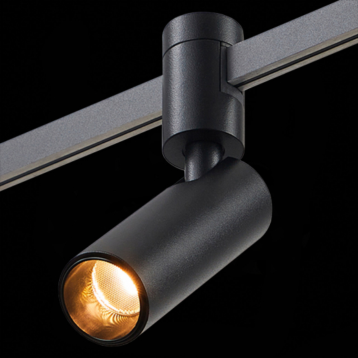 ST811.406.05 Магнитный трековый светильник FARM Черный LED 1*5W 3000K 341Lm Ra90 60 IP20 D35xH100 24 - фото, цена