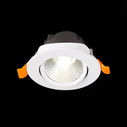 ST211.538.06.24 Св-к встр. Белый LED 1*6W 3000K 480Lm Ra80 24° IP20 D86xH50 220-240V - фото, цена
