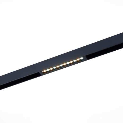 ST655.446.09H Св-к трек. Черный LED 1*9W 4000K 700Lm Ra>90 24 IP20 L220xW25xH41 220V - фото, цена