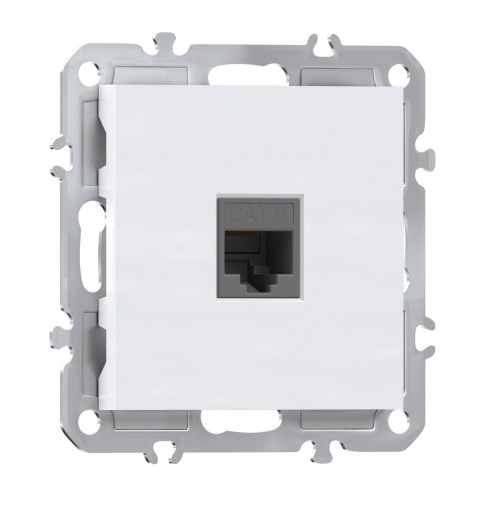  Компьютерная розетка одиночная RJ45 (cat.6/ClassE-8), Donel A07