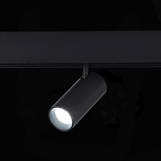 ST375.406.07 Магнитный трековый светильник SMART Черный LED 1*7W 2700K-6500K 630Lm Ra90 36° IP20 L10 - фото, цена