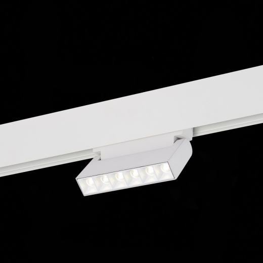 ST364.546.06 Магнитный трековый светильник белый LED 1*6W 4000K 532Lm Ra>80 36° IP20 L120xW22xH108 4 - фото, цена
