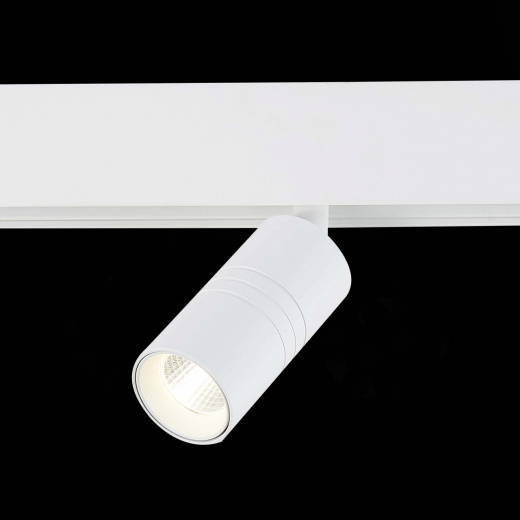 ST365.546.07 Магнитный трековый светильник белый LED 1*7W 4000K 595Lm Ra>80 36° IP20 L-xW44xH90 48V - фото, цена