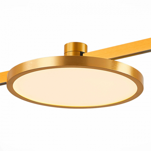ST818.246.12 Магнитный трековый светильник FARM Золотистый LED 1*10W 4000K 520Lm Ra80 120 IP20 D168x - фото, цена