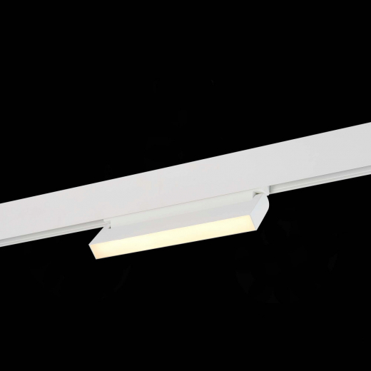 ST363.536.12 Магнитный трековый светильник Белый LED 1*12W 3000K 720Lm Ra>80 120 IP20 L219xW22xH108 - фото, цена