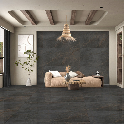 Керамогранит Neodom Marble Antique Nero Lap Carving 60x120