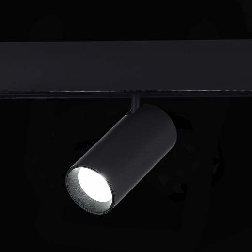 ST375.406.12.1 Магнитный трековый светильник SMART Черный LED 1*12W 2700K-6500K 1 080Lm Ra90 36о IP2 - фото, цена