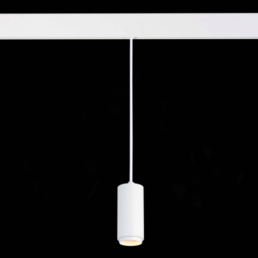 ST357.533.06 Магнитный трековый светильник подвесной ZOOM Белый LED 1*6W 3000K 667Lm Ra>80 10-60° IP - фото, цена