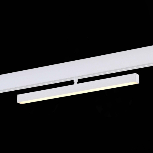 ST802.536.12 Магнитный трековый светильник Белый LED 1*12W 3000K 900Lm Ra>90 120° IP20 L405xW22,5xH9 - фото, цена