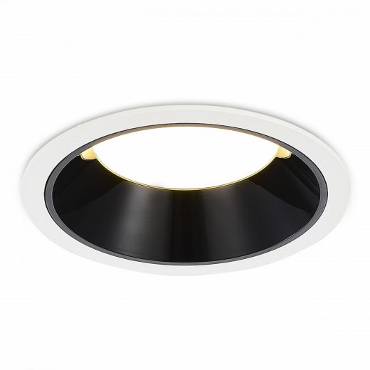 ST755.438.12 Св-к встр. Черный LED 1*12W 3000K 1 080Lm Ra80 120° IP20 D105xH50 100-240V - фото, цена