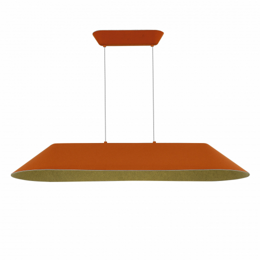 SL3001.823.01 Светильник подвесной ST-Luce Оранжевый,Серый/Оранжевый,Серый LED 1*32W - фото, цена