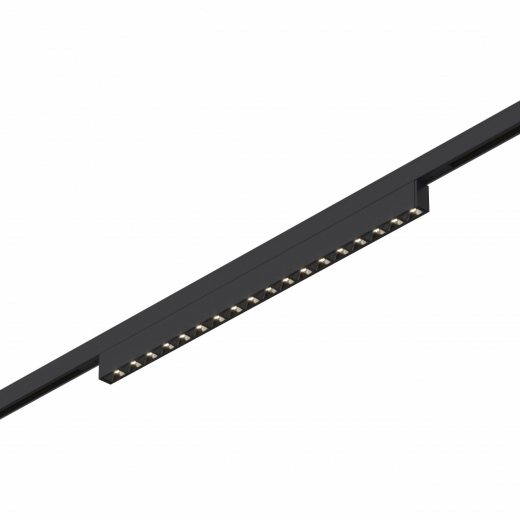ST666.446.15 Магнитный трековый светильник Черный LED 1*15W 4000K 640Lm Ra>90  IP20 L292xW10xH18 24V - фото, цена