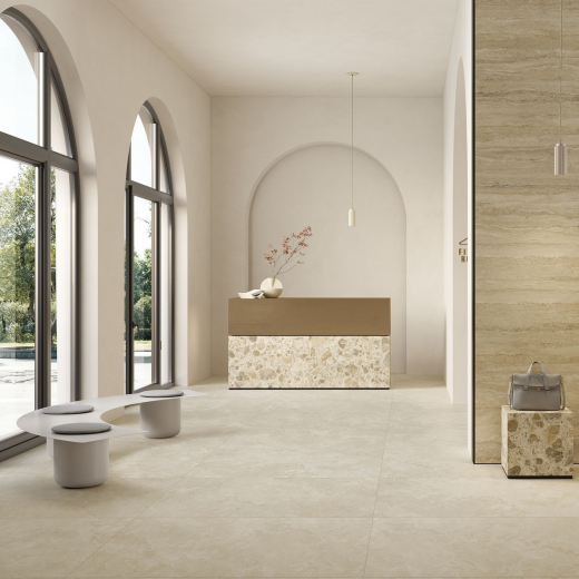 Керамогранит Vitra CityStone Травертин Клауд 60x120