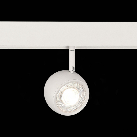 ST355.546.10 Магнитный трековый светильник Белый LED 1*10W 4000K 470Lm Ra>80 36° IP20 L120xW50xH176 - фото, цена