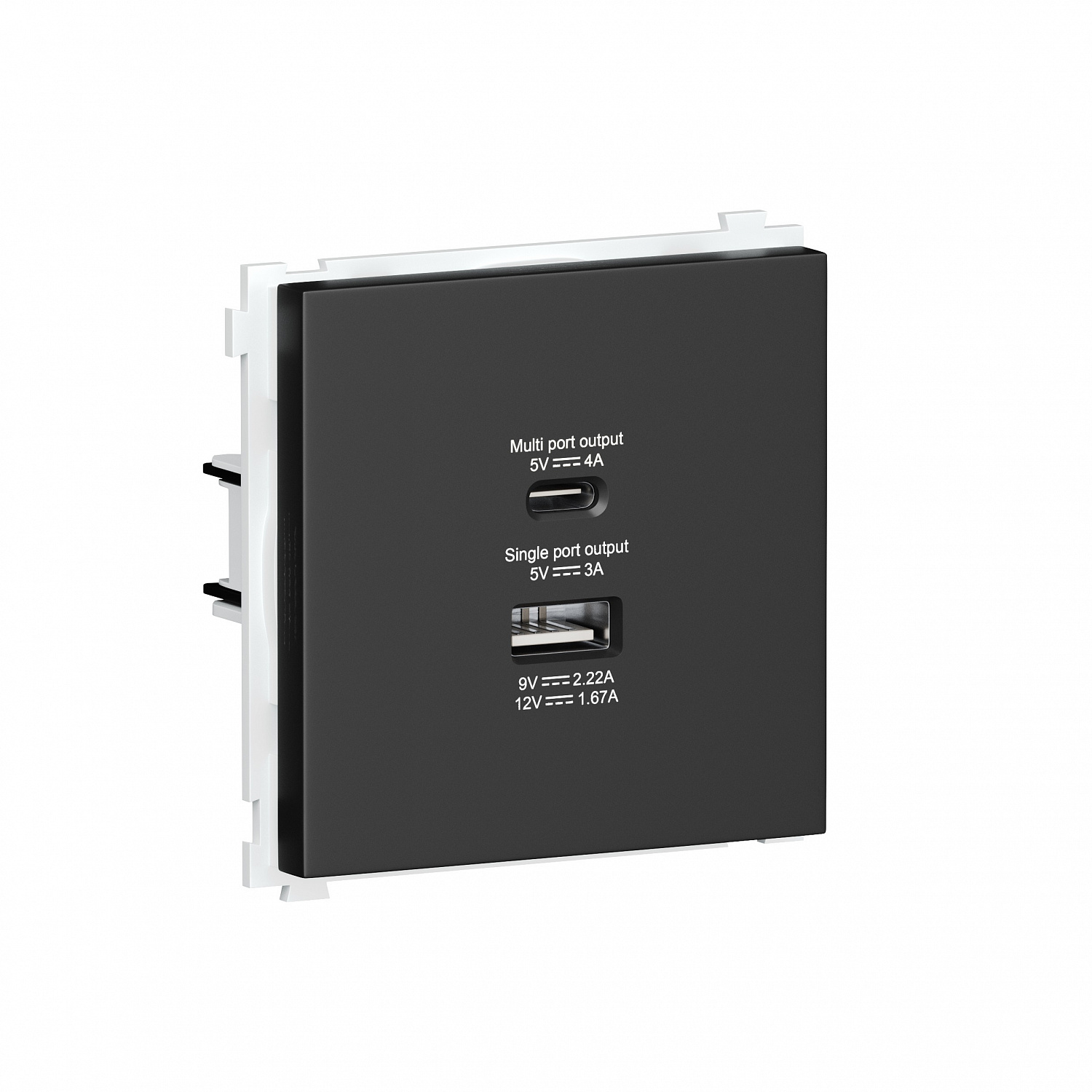 USB зарядное устройство DC 5-12V 1.67-3A MAX 20W тип A+С быстрая зарядка, Donel R98