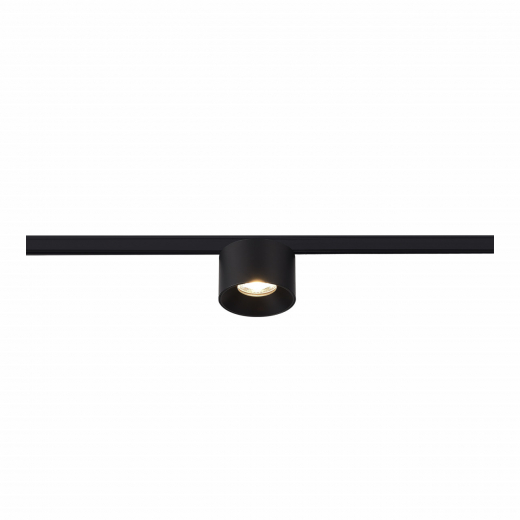 ST669.436.05 Магнитный трековый светильник Черный LED 1*5W 3000K 350Lm Ra>90 36° IP20 D60xH37 24V - фото, цена