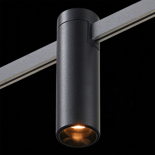 ST810.406.05 Магнитный трековый светильник FARM Черный LED 1*5W 3000K 227Lm Ra90 60 IP20 D35xH112 24 - фото, цена