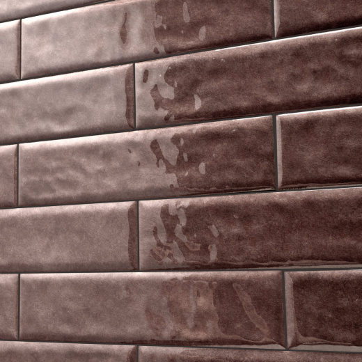 Керамогранит Motto Levels Plum Glossy 6x25