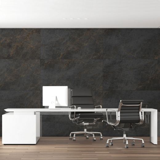 Керамогранит Neodom Marble Antique Nero Lap Carving 60x120