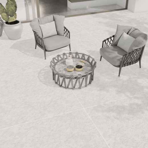 Керамогранит Neodom Stone Basalt Stone White Matt Str 120x120