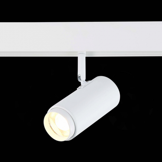 ST357.546.06 Магнитный трековый светильник ZOOM Белый LED 1*6W 4000K 667Lm Ra>80 10-60° IP20 L137xW5 - фото, цена