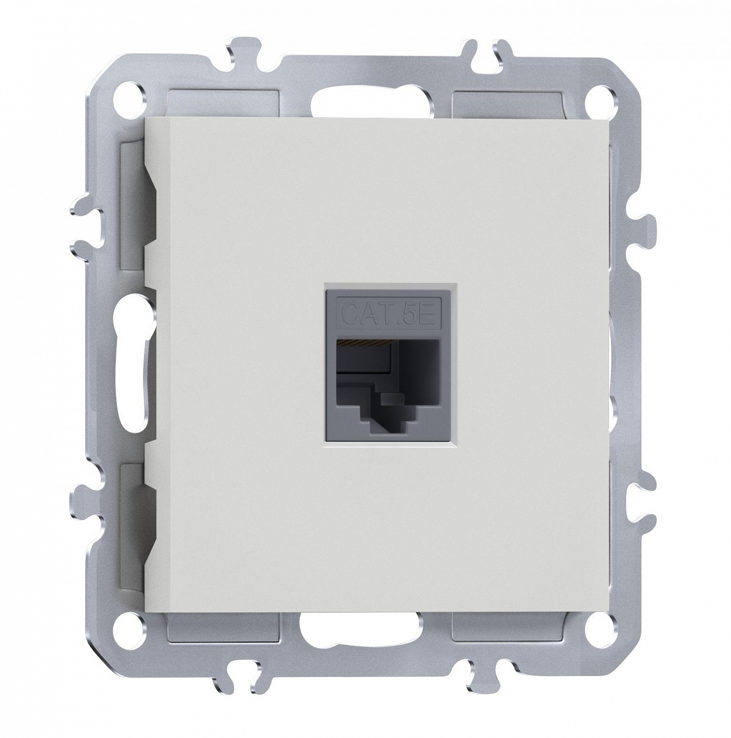 Компьютерная розетка одиночная RJ45 (cat.5/ClassE-8), Donel A07