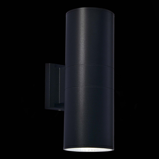 SL074.411.02 Светильник уличный настенный ST-Luce Черный/Черный LED 2*8W 4000K - фото, цена
