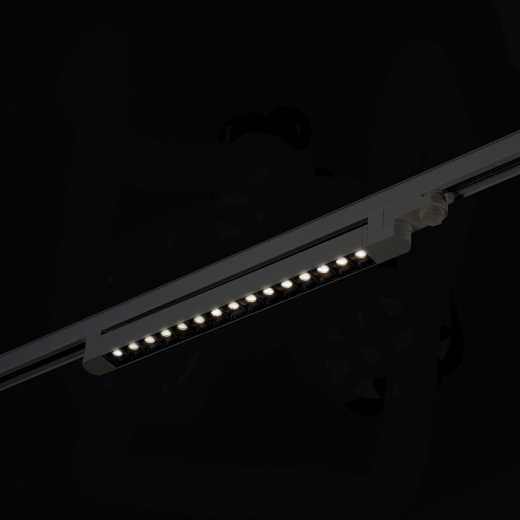 ST662.436.15 Св-к трек. Черный LED 1*15W 3000K 1 200Lm Ra>90 48° IP20 L535xW33xH73 165-265V - фото, цена