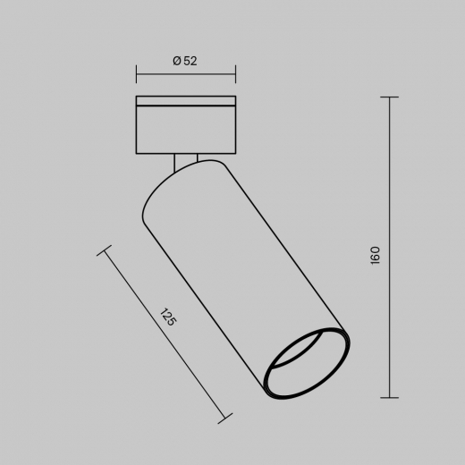 Потолочный светильник Фокус / FOCUS LED 12 Вт 2700 К 50° - фото, цена