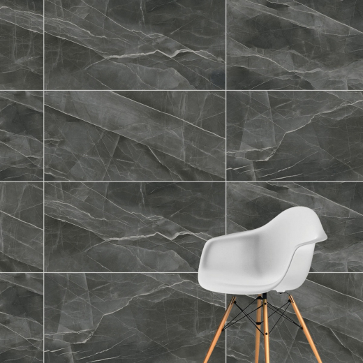 Керамогранит Vitra CityMarble Калакатта Блэк 60x120