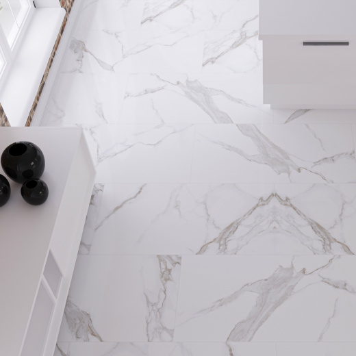 Керамогранит Neodom Classic Marble Statuario Irish Gold Polished 60x120