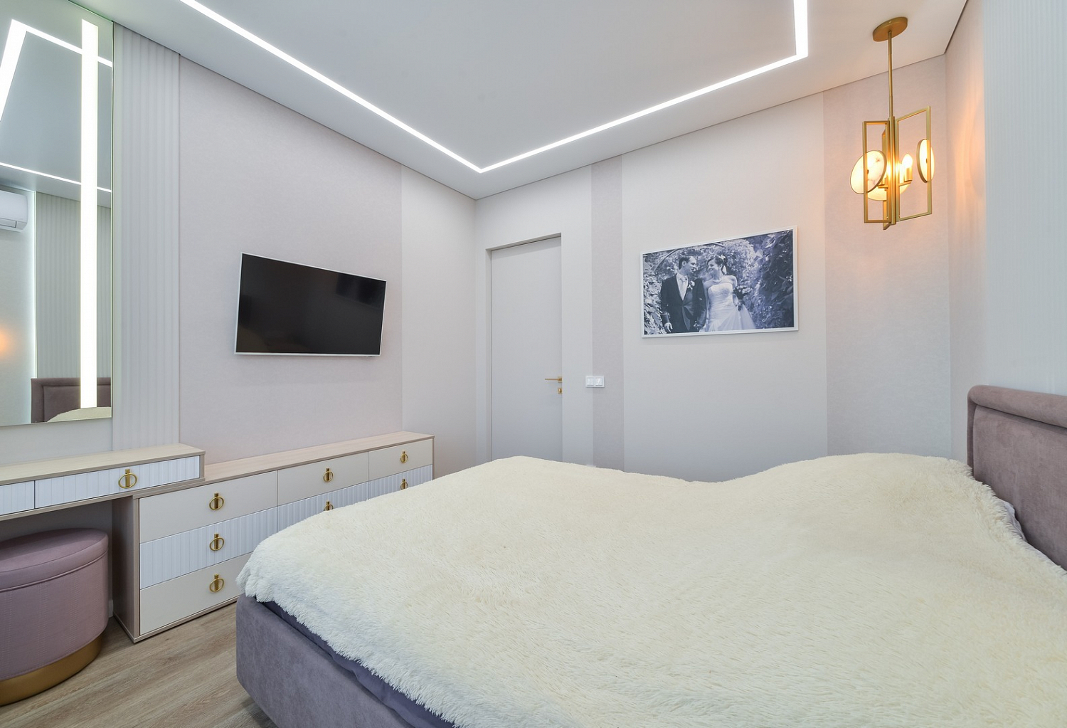 Дизайн интерьера квартиры на Перелета, 28