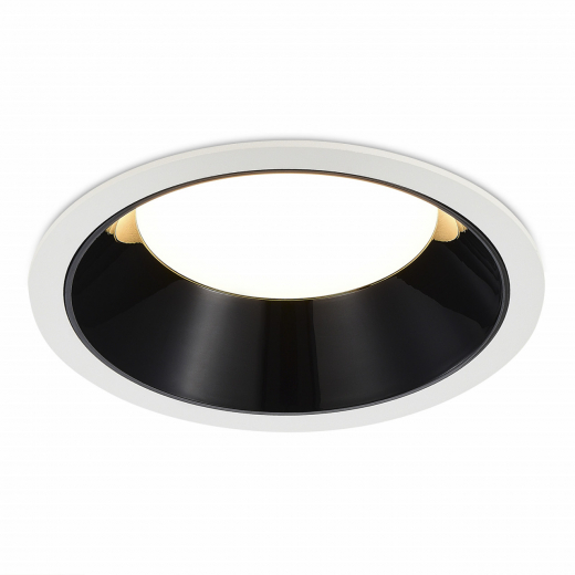 ST755.448.18 Св-к встр. Черный LED 1*18W 4000K 1 620Lm Ra80 120° IP20 D160xH60 100-240V - фото, цена