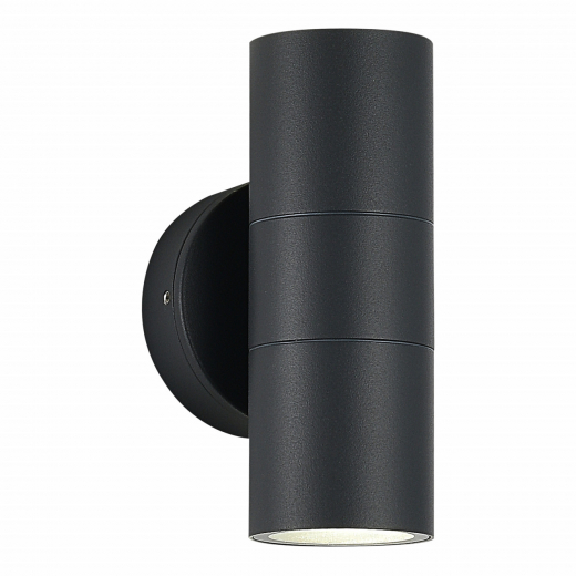 SL9008.701.02 Светильник уличный настенный ST-Luce серый/белый GU10 2*50W - фото, цена