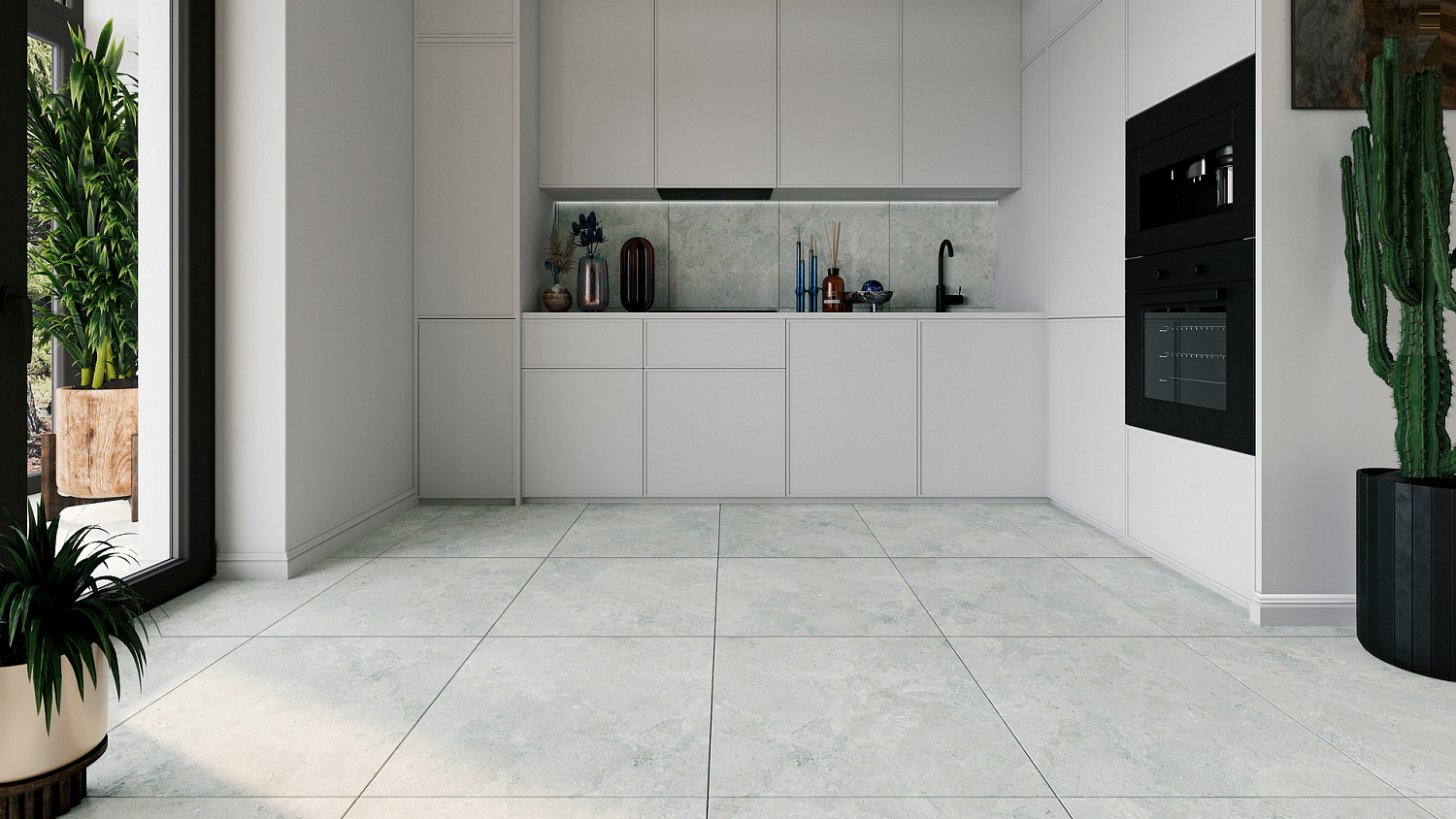 Керамогранит Dako Legend Серый 60x60 арт. E-5001/MR/600x600