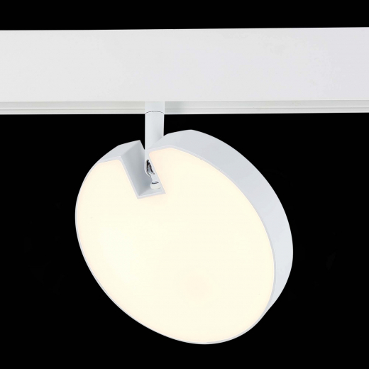 ST359.536.15 Магнитный трековый светильник белый LED 1*15W 3000K 760Lm Ra>80 120° IP20 L150xW28xH211 - фото, цена