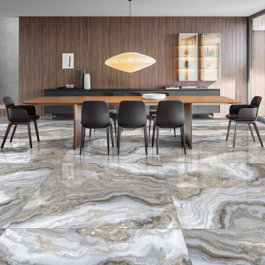 Керамогранит Neodom Luxury Arabesque Grey Polished 60x120