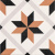 Керамогранит Motto Levels Orange Decor 1036 20x20