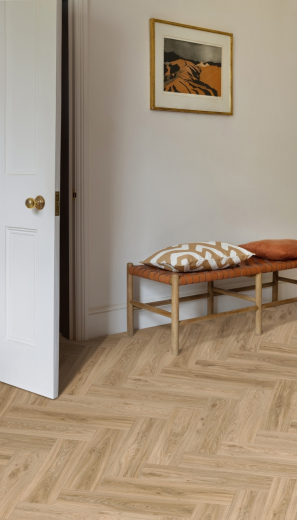 LVT-плитка Moduleo клеевой кварцвинил Roots 55 EIR Herringbone Blackjack Oak 22229Y