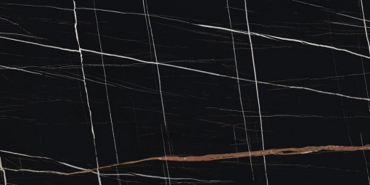 Керамогранит Kerranova Marble Trend Nero Dorato Matt 60x120
