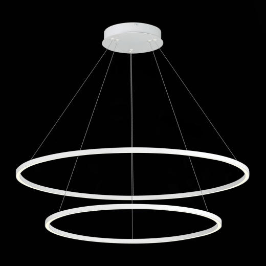 ST605.503.91 Cветильник подвесной SMART ST-Luce Белый/Белый LED 1*91W 2800-6500K - фото, цена