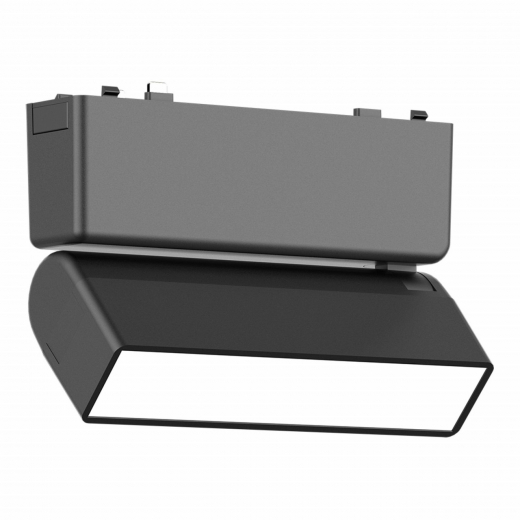 ST676.436.05 Магнитный трековый светильник Черный LED 1*5W 3000K 260Lm Ra>90 IP20 L122xW26xH80 48V - фото, цена