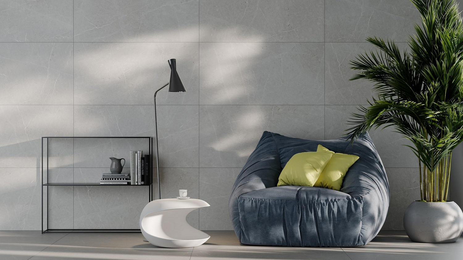 Керамогранит Kerranova Скала White Lapp. 60x120