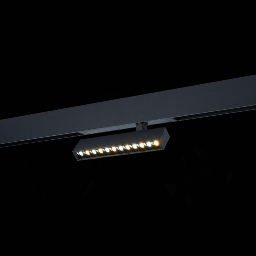 ST656.496.09 Св-к трек. SMART Черный LED 1*9W 2700K-6000K 700Lm Ra>90 24 IP20 L220xW25xH105 220V - фото, цена
