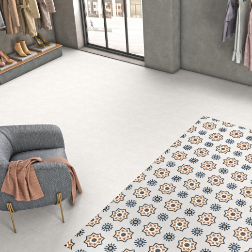 Керамогранит Motto Levels White Matt 20x20