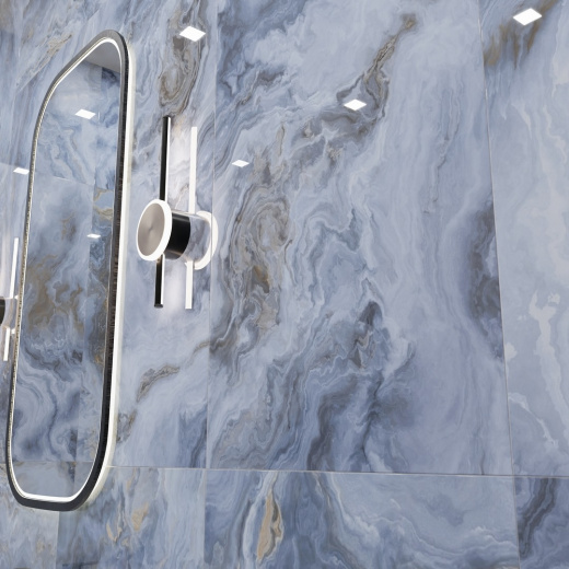 Керамогранит Neodom Luxury Arabesque Blue Polished 60x120