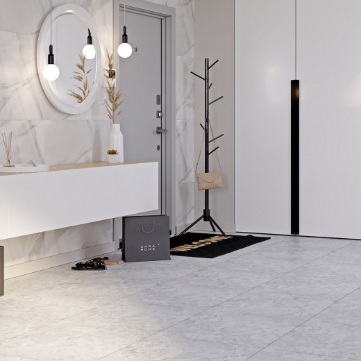 Керамогранит Dako Harmony Белый 60x60 арт. E-3012/MR/600x600